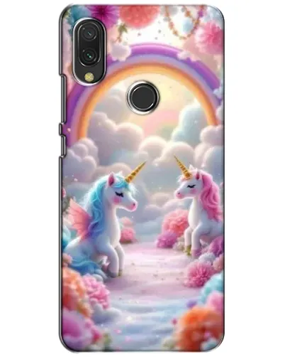Чехол для Xiaomi Redmi 7 с картинкой «Радуга и единороги» Чехол для Xiaomi Redmi 7 с картинкой «Радуга и единороги»