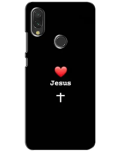 Чехол для Xiaomi Redmi 7 с картинкой «Сердце - Jesus» Чехол для Xiaomi Redmi 7 с картинкой «Сердце - Jesus»