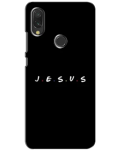 Чехол для Xiaomi Redmi 7 с картинкой «Точки веры J.E.S.U.S.» Чехол для Xiaomi Redmi 7 с картинкой «Точки веры J.E.S.U.S.»