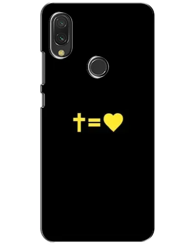 Чехол для Xiaomi Redmi 7 с картинкой «Сердце и Крест» Чехол для Xiaomi Redmi 7 с картинкой «Сердце и Крест»