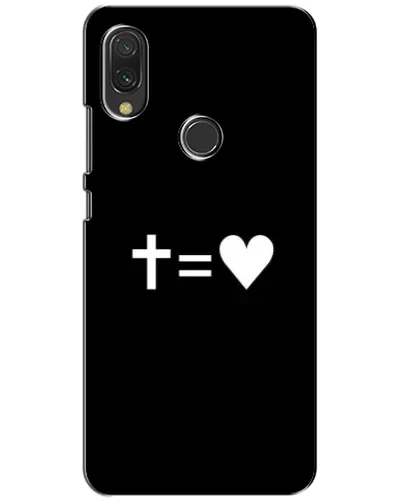 Чехол для Xiaomi Redmi 7 с картинкой «Крест и Сердце» Чехол для Xiaomi Redmi 7 с картинкой «Крест и Сердце»