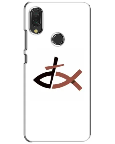 Чехол для Xiaomi Redmi 7 с картинкой «Рыба и крест» Чехол для Xiaomi Redmi 7 с картинкой «Рыба и крест»
