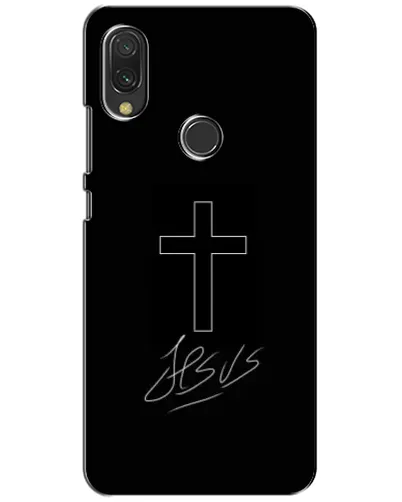 Чехол для Xiaomi Redmi 7 с картинкой «Графический крест Jesus» Чехол для Xiaomi Redmi 7 с картинкой «Графический крест Jesus»