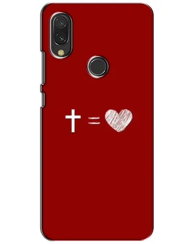 Чехол для Xiaomi Redmi 7 с картинкой «Уравнение любви» Чехол для Xiaomi Redmi 7 с картинкой «Уравнение любви»