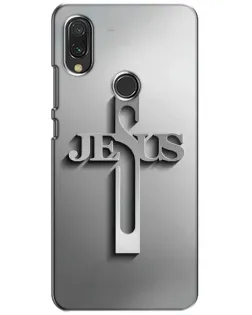 Чехол для Xiaomi Redmi 7 с картинкой «Металлический крест Jesus» Чехол для Xiaomi Redmi 7 с картинкой «Металлический крест Jesus»