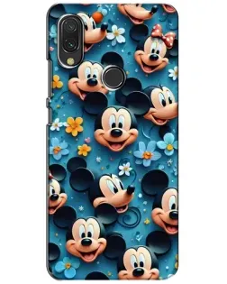 Чехол для Xiaomi Redmi 7 с картинкой «Паттерн Микки и Минни» Чехол для Xiaomi Redmi 7 с картинкой «Паттерн Микки и Минни»
