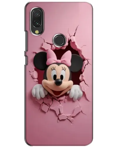 Чехол для Xiaomi Redmi 7 с картинкой «Минни сквозь стену»
