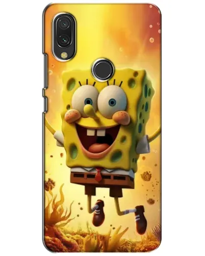 Чехол для Xiaomi Redmi 7 с картинкой «Губка Боб прыгает» Чехол для Xiaomi Redmi 7 с картинкой «Губка Боб прыгает»
