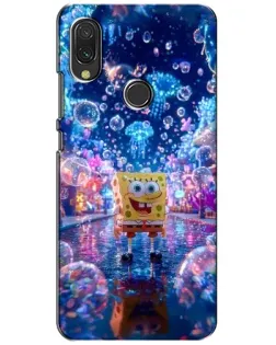 Чехол для Xiaomi Redmi 7 с картинкой «Неоновый океан»