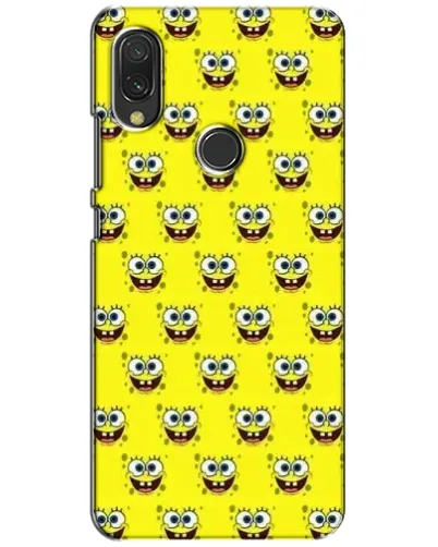 Чехол для Xiaomi Redmi 7 с картинкой «Паттерн Губка Боб» Чехол для Xiaomi Redmi 7 с картинкой «Паттерн Губка Боб»