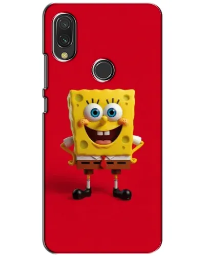 Чехол для Xiaomi Redmi 7 с картинкой «Спанч Боб на красном» Чехол для Xiaomi Redmi 7 с картинкой «Спанч Боб на красном»