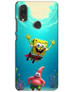 Чехол для Xiaomi Redmi 7 с картинкой «Спанч Боб под водой» Чехол для Xiaomi Redmi 7 с картинкой «Спанч Боб под водой»
