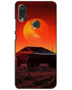 Чехол для Xiaomi Redmi 7 с картинкой «Cybertruck на Марсе» Чехол для Xiaomi Redmi 7 с картинкой «Cybertruck на Марсе»