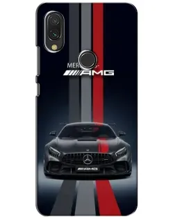 Чехол для Xiaomi Redmi 7 с картинкой «Mercedes — белый карбон» Чехол для Xiaomi Redmi 7 с картинкой «Mercedes — белый карбон»
