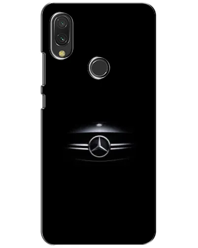 Чехол для Xiaomi Redmi 7 с картинкой «Mercedes — абстрактные линии»