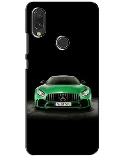 Чехол для Xiaomi Redmi 7 с картинкой «Mercedes — неоновый лого» Чехол для Xiaomi Redmi 7 с картинкой «Mercedes — неоновый лого»