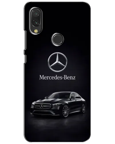 Чехол для Xiaomi Redmi 7 с картинкой «Mercedes — решетка радиатора»