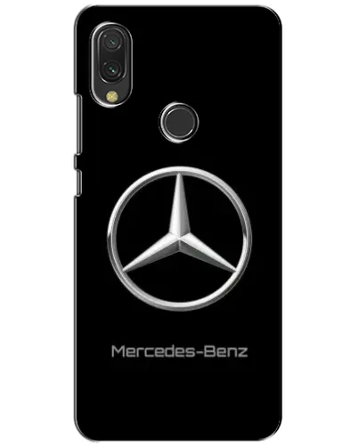 Чехол для Xiaomi Redmi 7 с картинкой «Mercedes Silver Logo»