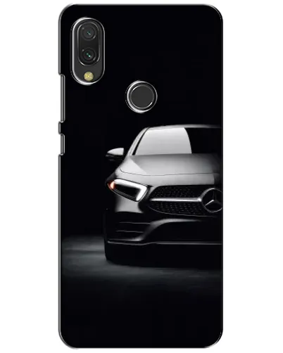 Чехол для Xiaomi Redmi 7 с картинкой «Свет фар Mercedes»