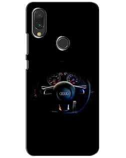 Чехол для Xiaomi Redmi 7 с картинкой «Салон Audi — руль» Чехол для Xiaomi Redmi 7 с картинкой «Салон Audi — руль»