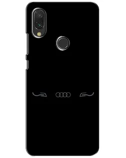 Чехол для Xiaomi Redmi 7 с картинкой «Audi — световой подпись» Чехол для Xiaomi Redmi 7 с картинкой «Audi — световой подпись»