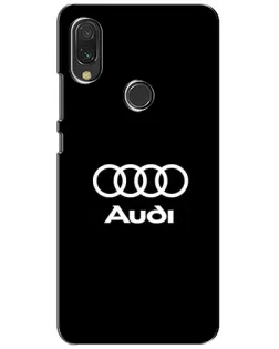 Чехол для Xiaomi Redmi 7 с картинкой «Классическое лого Audi» Чехол для Xiaomi Redmi 7 с картинкой «Классическое лого Audi»