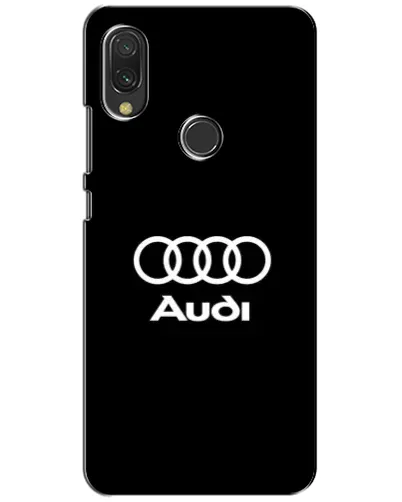 Чехол для Xiaomi Redmi 7 с картинкой «Классическое лого Audi»