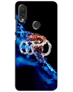 Чехол для Xiaomi Redmi 7 с картинкой «Энергия лого Audi»