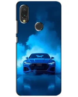Чехол для Xiaomi Redmi 7 с картинкой «Audi — голубая энергия»