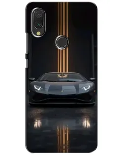 Чехол для Xiaomi Redmi 7 с картинкой «Lamborghini золотые линии» Чехол для Xiaomi Redmi 7 с картинкой «Lamborghini золотые линии»