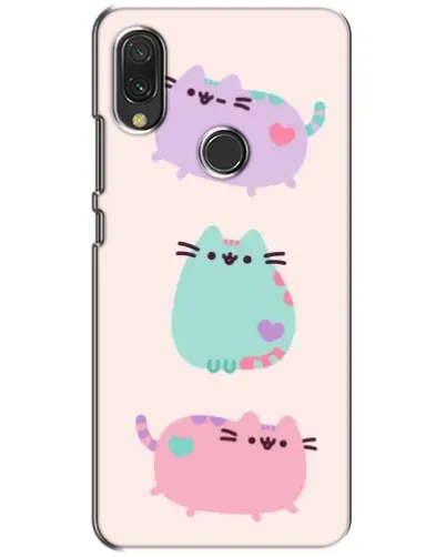 Чехол для Xiaomi Redmi 7 с картинкой «Pusheen трио» Чехол для Xiaomi Redmi 7 с картинкой «Pusheen трио»