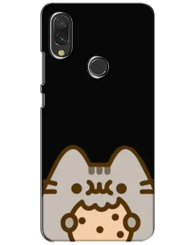 Чехол для Xiaomi Redmi 7 с картинкой «Пушин на черном» Чехол для Xiaomi Redmi 7 с картинкой «Пушин на черном»