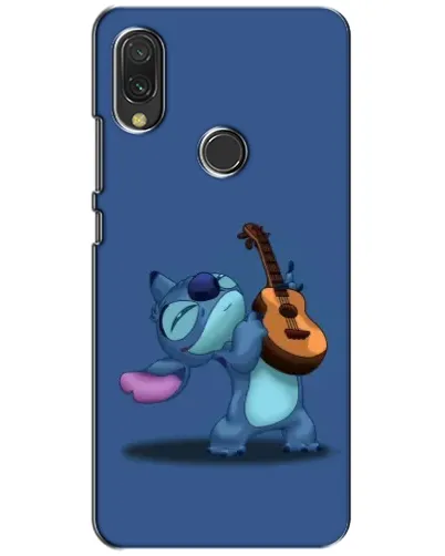 Чехол для Xiaomi Redmi 7 с картинкой «Стич с укулеле»