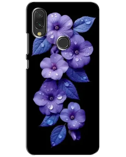 Чохол для Xiaomi Redmi 7 з картинкою «Фіолетові квіти з росою» Чохол для Xiaomi Redmi 7 з картинкою «Фіолетові квіти з росою»