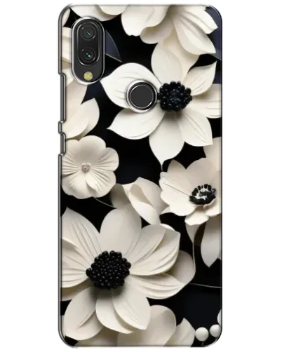 Чохол для Xiaomi Redmi 7 з картинкою «Об'ємні білі квіти» Чохол для Xiaomi Redmi 7 з картинкою «Об'ємні білі квіти»