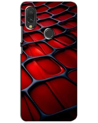 Чохол для Xiaomi Redmi 7 з картинкою «Червона глянцева сітка» Чохол для Xiaomi Redmi 7 з картинкою «Червона глянцева сітка»