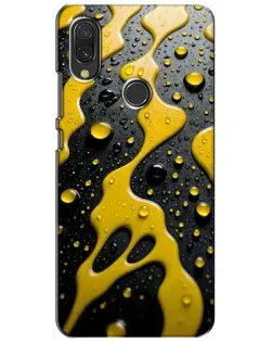 Чехол для Xiaomi Redmi 7 с картинкой «Жидкое желтое золото» Чехол для Xiaomi Redmi 7 с картинкой «Жидкое желтое золото»