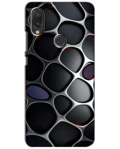 Чохол для Xiaomi Redmi 7 з картинкою «Об'ємна темна решітка» Чохол для Xiaomi Redmi 7 з картинкою «Об'ємна темна решітка»
