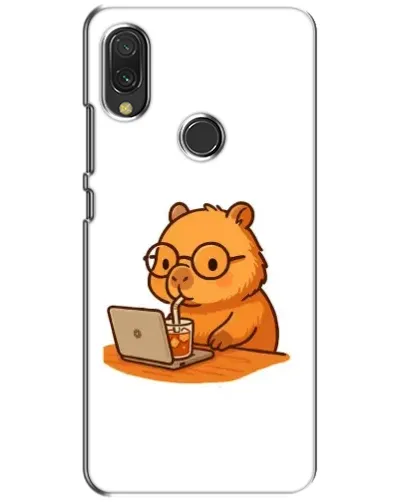 Чохол для Xiaomi Redmi 7 з картинкою «Капібара з ноутбуком» Чохол для Xiaomi Redmi 7 з картинкою «Капібара з ноутбуком»