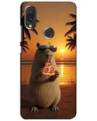 Чохол для Xiaomi Redmi 7 з картинкою «Капібара з піцою» Чохол для Xiaomi Redmi 7 з картинкою «Капібара з піцою»