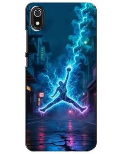 Чехол для Xiaomi Redmi 7A с картинкой «Jordan Gold Jumpman»