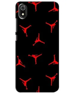 Чехол для Xiaomi Redmi 7A с картинкой «Jordan Red Pattern»