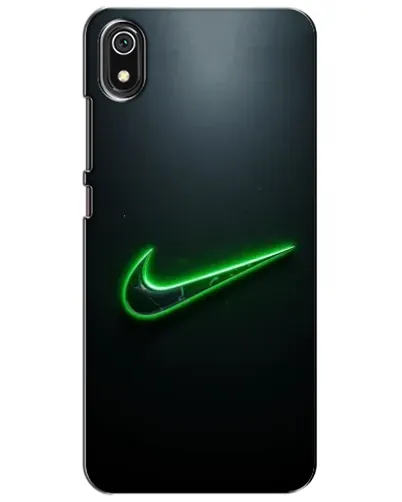 Чехол для Xiaomi Redmi 7A с картинкой «Неоновый контур Nike»