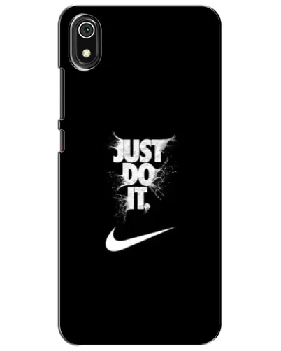 Чехол для Xiaomi Redmi 7A с картинкой «Текстовый принт Nike»