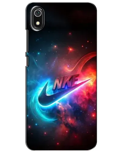 Чехол для Xiaomi Redmi 7A с картинкой «Огненный логотип Nike»