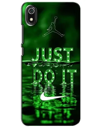 Чехол для Xiaomi Redmi 7A с картинкой «Зеленый неоновый Nike»