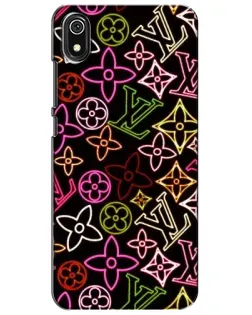 Чохол для Xiaomi Redmi 7A з картинкою «Неоновий мікс Nike»