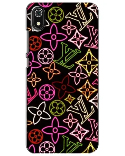 Чехол для Xiaomi Redmi 7A с картинкой «Неоновый микс Nike»
