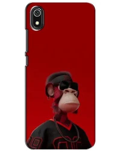 Чехол для Xiaomi Redmi 7A с картинкой «Bored Ape в красном» Чехол для Xiaomi Redmi 7A с картинкой «Bored Ape в красном»