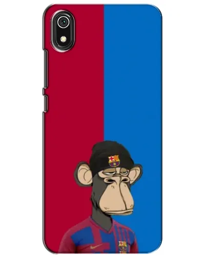 Чехол для Xiaomi Redmi 7A с картинкой «Bored Ape — фанат Барсы» Чехол для Xiaomi Redmi 7A с картинкой «Bored Ape — фанат Барсы»